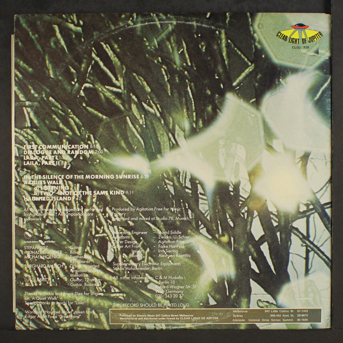 Agitation Free - 2nd (LP, Album, Gat)