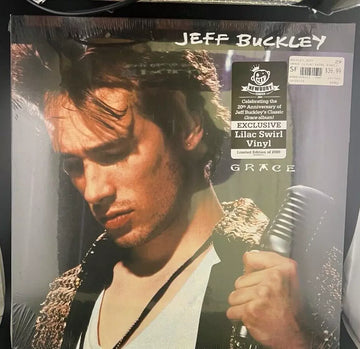 Jeff Buckley - Grace (LP, Album, RE, RM + 7, Single, Promo, Blu)